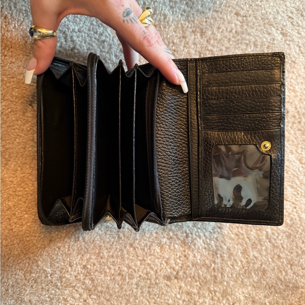Black Leather Wallet
